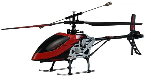 Amewi V2 elicottero singolo rotore a 4 canali RTF rosso RC telecomandato