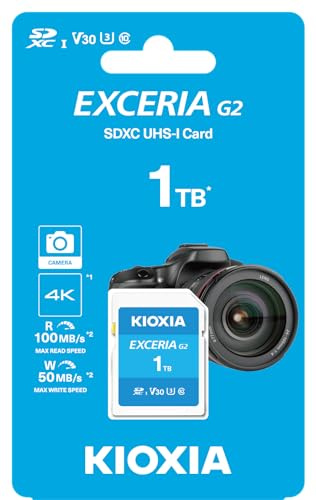 KIOXIA LNEX2L001TG4 flash 1 To MicroSDXC UHS-I Classe 10