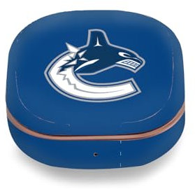 Head Case Designs Offizielle NHL Einfach Vancouver Canucks Vinyl Haut Aufkleber Abziehbild Abdeckung kompatibel mit Buds Live/Buds Pro / Buds2