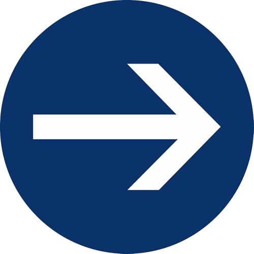 Panneau sens de signalisation en aluminium/dibond : dimensions : 300x300mm épaisseur : 3 mm