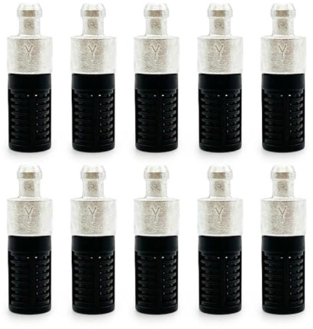 BSHYDLM Filtre à Huile pour tronçonneuse à Essence, Accessoires pour Outils électriques de Jardin, 10 pièces pour MS170 MS180 017 018