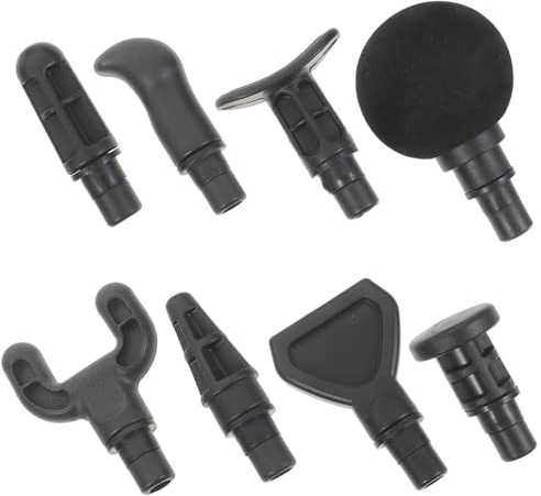DEARMAMY Massagekopf Set Für Massagegerät Zubehör Massageradapter Und Massagerkopf Für Fitness-Massaggerät Zur Muskelentspannung Und Entfernen Für Verschiedene Anwendungen