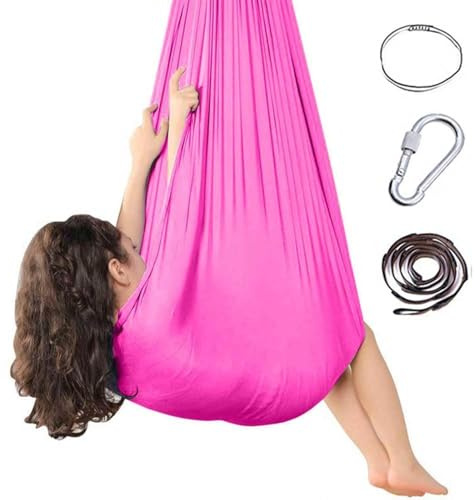 Generisch Yoga Schaukel 𝐭𝐡𝐞𝐫𝐚𝐩𝐢𝐞𝐬𝐜𝐡𝐚𝐮𝐤𝐞𝐥 𝐤𝐢𝐧𝐝𝐞𝐫 Swing 200 Kg Max. Tragfähigkeit Mit Beschläge Geeignet, um Ängste abzubauen,Glück.