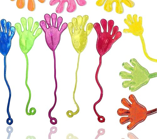 12 x klatschende Hand, buntes Goofy-Hand-Giveaway – s 's Geburtstagsparty, clevere Behandlung