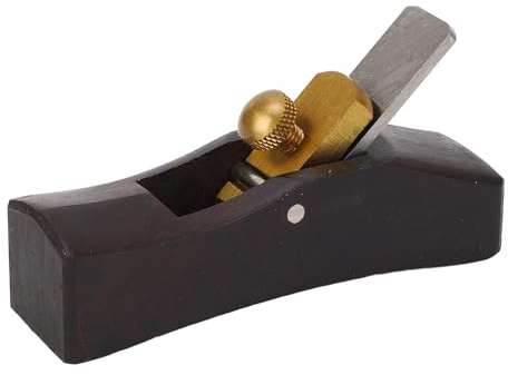 NDNCZDHC Handhobel, 13 mm Breite, Trimmhobel, leichtes Ebenholz-Hobel-Handwerkzeug für Holzbearbeitung, Hobeln, Anfasen