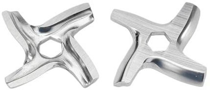 Lame For Tritacarne, Parti For Utensili Da Cucina Elettrici, Tritacarne, Compatibili Con Moulinex, Lame Di Ricambio In Acciaio Inossidabile Da 46 Mm, Facili Da Pulire