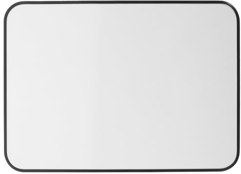 Amosfun Tableau Blanc Magnétique Effaçable à Sec Portable Double Face A4 21x30 Cm Cadre Plastique Surface Lisse pour Bureau École Maison Éducatif Couleur Aléatoire