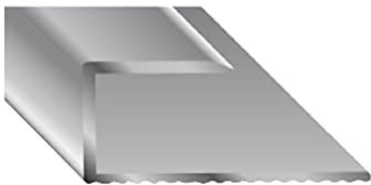 Kügele 11100 S 100 Gleitabschlussprofil U Alu silber eloxiert 10/1000 mm