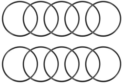 sourcing map 10 Stück O-Ringe Dichtungsringe 75,2mm x 80mm x 2,4mm Metrische Nitrilkautschuk Dichtungsgummiring Nitrilkgummi Dichtung für Poolpumpe Schnellkupplung Umfülladapter