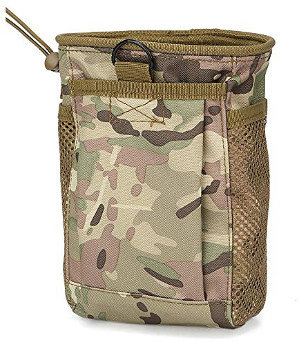 TOPTIE Borsa Tattica Molle Custodia per Dump Multicam Mag Magazine Dump Bundle, Tasca Tattica, Marsupio Tattico Militare