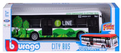 Bburago - 1/64 City Bus - E-Bus -