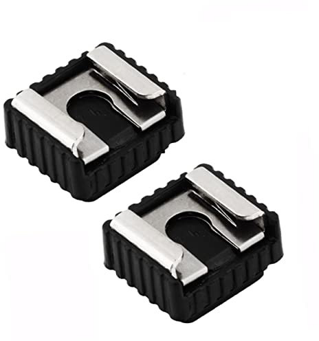 jojofuny 4pezzi Adattatore Slitta Contatto Caldo Vite in Materiale Resistente Per Fotocamere e Stabilizzatori