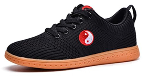 SerendipitousWhisper Chaussures de Tai Chi Unisexes Léger Respirant Antidérapant Baskets Arts Martiaux de Sport Chaussures de Boxe Taekwondo Chaussures de Kung Fu pour Femmes et Hommes