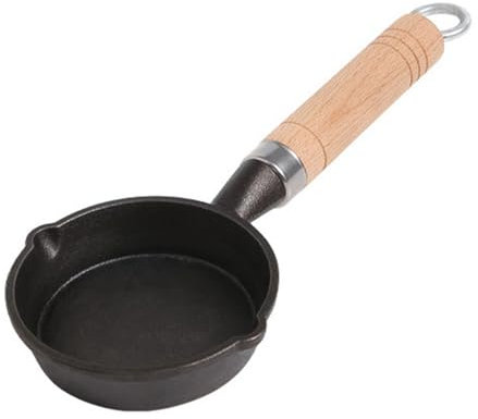 Egg Frying Pan, Mini Induction Frying Eggs Pan, Single Egg Small Pan with Handle Heat Resistant Non Stick Pot, Portable Pan for Stove Gas Induction Hob