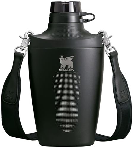 Stanley Cross Bottle | 23 oz Travel Bottle with Jacquard Strap | Leakproof Tritan Lid with Removable Straw | Recycled Stainless Steel | Double-Wall Vacuum Insulation