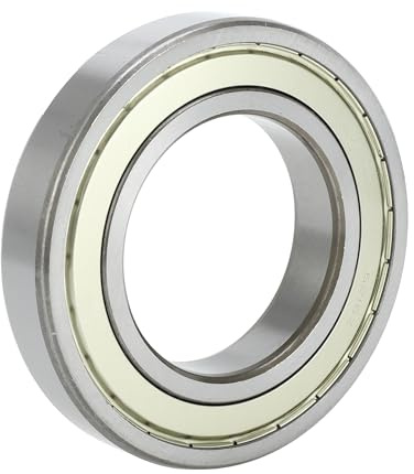 A ABSOPRO Rodamientos Rígidos De Bolas 6216Zz P0 80X140X26mm Rodamientos Lubricados Doble Sello Metálico Tono Plateado Rueda De Patinete Skateboard