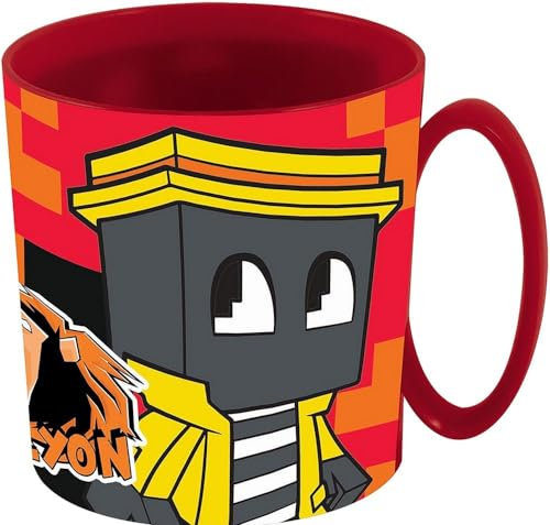 Stor Vaso para microondas infantil de 350 ml, sin BPA, lavable y reutilizable con el gráfico WGF Lyon