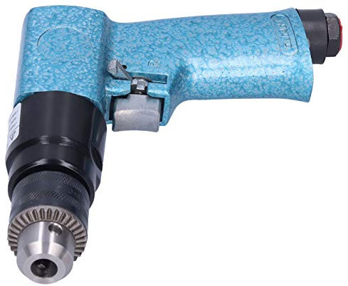 Air Drill, Power Right Angle Drills 1800rpm Air Power Drill Hand Drill Air Drill Tool 10mm Air Pneumatic Drill Electric Drill for Hole Drilling