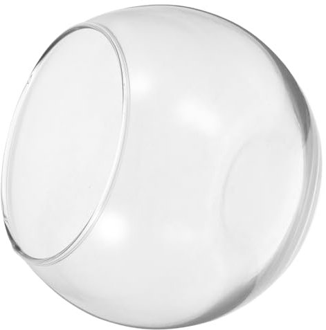 Kisangel Bol à Poissons Rond Verre Transparent pour Terrarium De Plantes Hydroponiques Et Aquarium Décoratif De Table