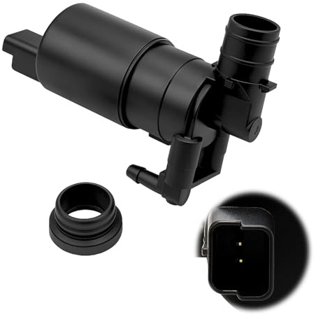 Pompe de lave-glace Compatible avec C2 C3 C4, pompe de lave-glace avant et arrière, pompe à eau pour nettoyage des vitres pour 9643447980 9641553880