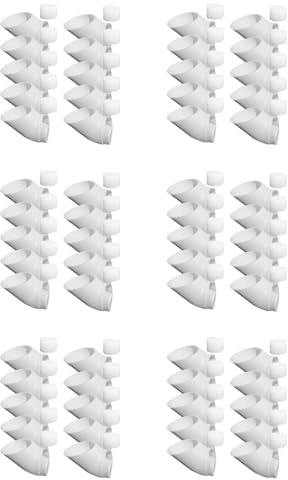 Tacdas 60 Sets Hydroponisches Erdfreies Anbausystem DIY Hydroponisches Baumschul-Garten-Set