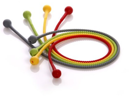 Tescoma 630570 Delicia Lacci in Silicone per Alimenti, 4 Pezzi
