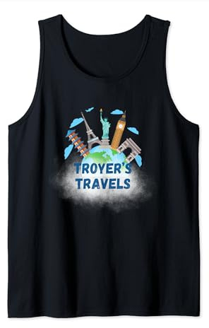 Troyer's Travels Official Merch Tank Top