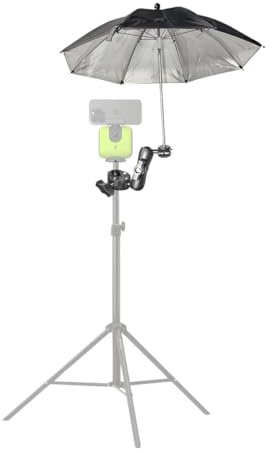 Fotoleey Camera Umbrella for Xbotgo - 50cm Professional Weather Shield for Photography with 360° Adjustable Clamp