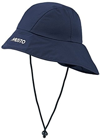 Musto Sou'Wester Hat in Navy Blue - Unisex - Perfect for Yachting in Summer - Waterproof and Breathable