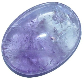 Amethyst schön klar flacher Trommelstein Handschmeichler gute Steinqualität und Polierung.(3057)