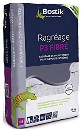 GP BOSTIK CARRELAGE MACONNERIE Enduit de Sol Ragreage 25 kg 30120700
