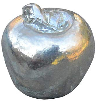 ApfelFigur Zinn (Pewter), Handgemacht, In Deutschem Zinn, Von William Sturt