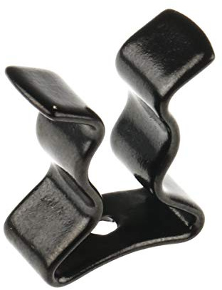 RS PRO 6.35 mm Nylon Edelstahl Federklemme x 6.35 mm 2.2 mm, Packung a 25 Stück