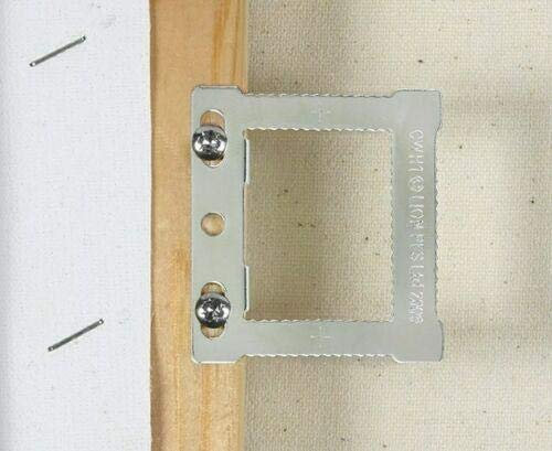 SISI UK® 10 x CWH1 Square Hangers Stretched Canvas Hollow Back Picture Frames + Screws