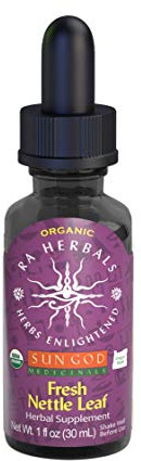 RA Herbals Certified Organic Fresh Nettle Leaf Tincture | Natural Herbal Extract for Wellness | Nourishing and Refreshing Blend | 1 oz