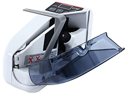 Contabanconote 190 x 102 x 75 mm Mini portatile con display a LED contatore banconote per telefono cellulare contcontatore banconote con monete multiple