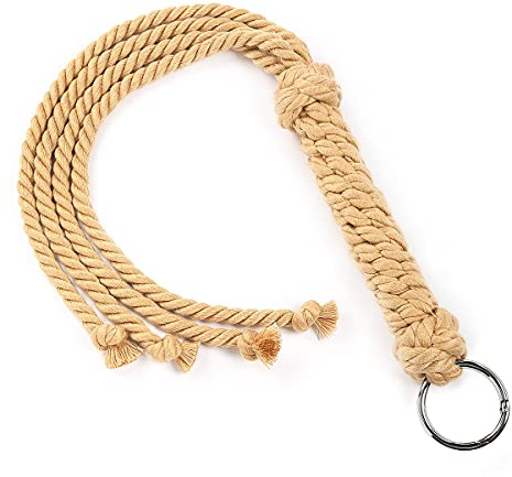 Seil Sex Peitsche, Fetisch -Flogger peitscht mit Schwänzen geflochten