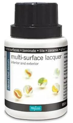 Polyvine - Multi Surface Lacquer - Dead Flat - 100ml