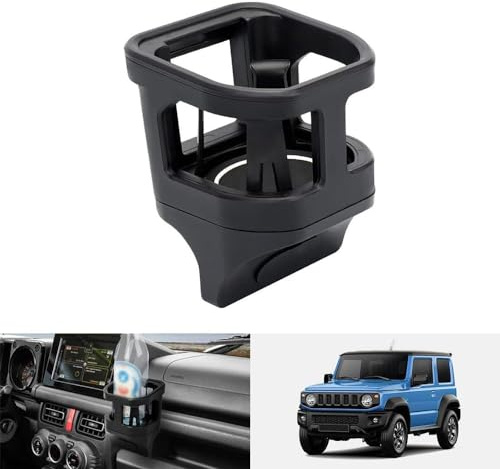 HLMNAKE mugghållare för Suzuki jimny JB64 JB74 2019–2024, multifunktionell flaskhållare flaskhållare bil telefonhållare (stil C)