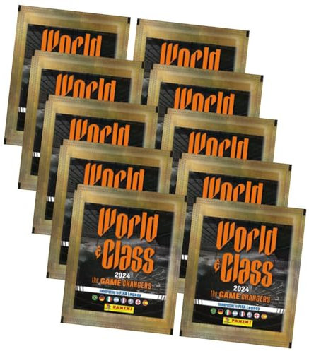Panini World Class 2024 Fussball Sticker - 10 Tüten Sammelsticker