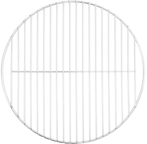 Homgoday Grillrost Rund Ersatz Grillnetz Multifunktionaler Grill Rosten Grill-Aufsatz Rost Grillgitter für Holzkohlegrills, Kugelgrills und Feuerschalen Ø40 cm 304 Edelstahl