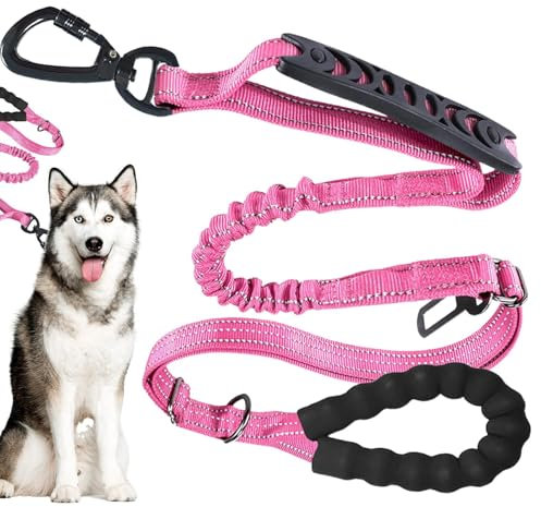 Guinzaglio da jogging per cani con impugnatura morbida, per jogging, corsa, trekking, corsa, corsa, corsa, corsa, corsa, corsa, corsa, corsa, corsa, corsa, corsa, corsa, per cani di grossa taglia fino