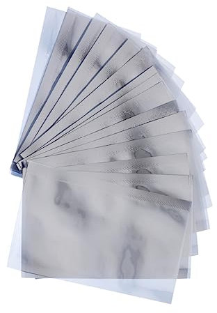 Healifty 200stücke Antistatikbeutel Aus Pet Und Cpp-material Selbstklebende Abschirm-taschen Für Mainboards Chips Und Elektronik-teile Transparent