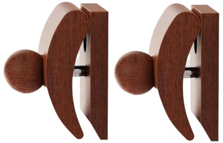 Poggapp Wandteppich-Aufhänger, Quilt-Aufhänger für Wandbehänge, Decken-Aufhänger-Klemmen, Display, Wand-Clips, 2er-Pack