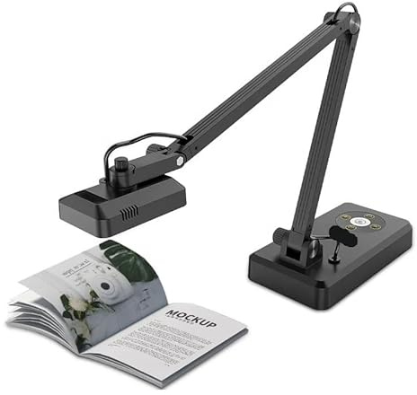 HD4000AF 1300W Digitaler Visual Presenter | Tragbarer Dokumentenscanner mit OCR | A3-Dokumenten- und Buchscanner for Mac OS, Bibliotheksnutzung