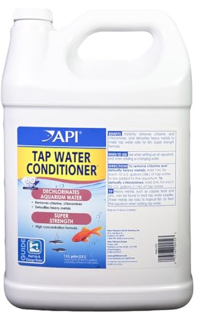 API TAP Water Conditioner Aquarium Water Conditioner 1-Gallon Bottle