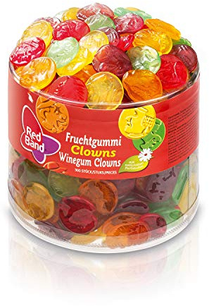 Red Band Fruchtgummi Clowns 300St. 1,35kg