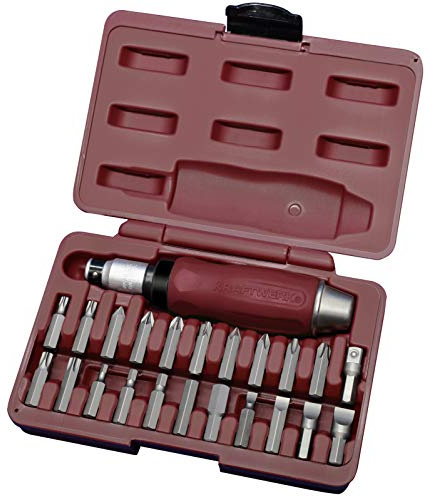 Kraftwerk 2036 Lot de 23 outils Tournevis à percussion