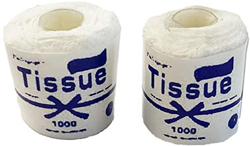 Dolls House Bathroom Accessory Miniature Toilet Rolls B