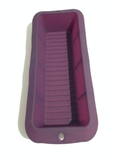 Lifestyle - Molde para tartas (silicona, 30 x 10,5 x 6 cm), color morado